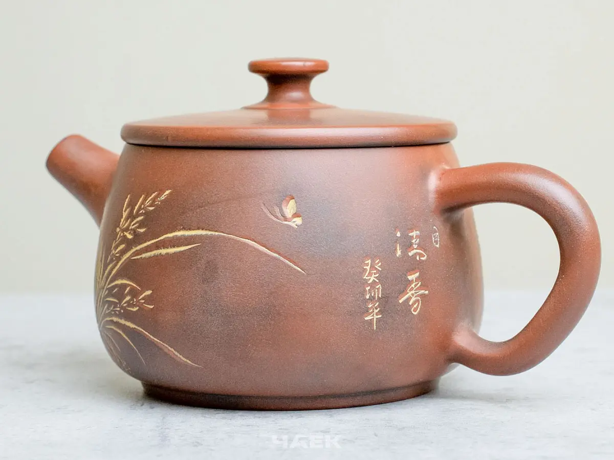 Чайник из Гуанси № 160, керамика Циньчжоу, 153 мл