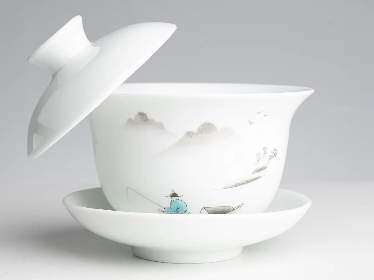 Гайвань № 246, фарфор Дэхуа, 100 мл