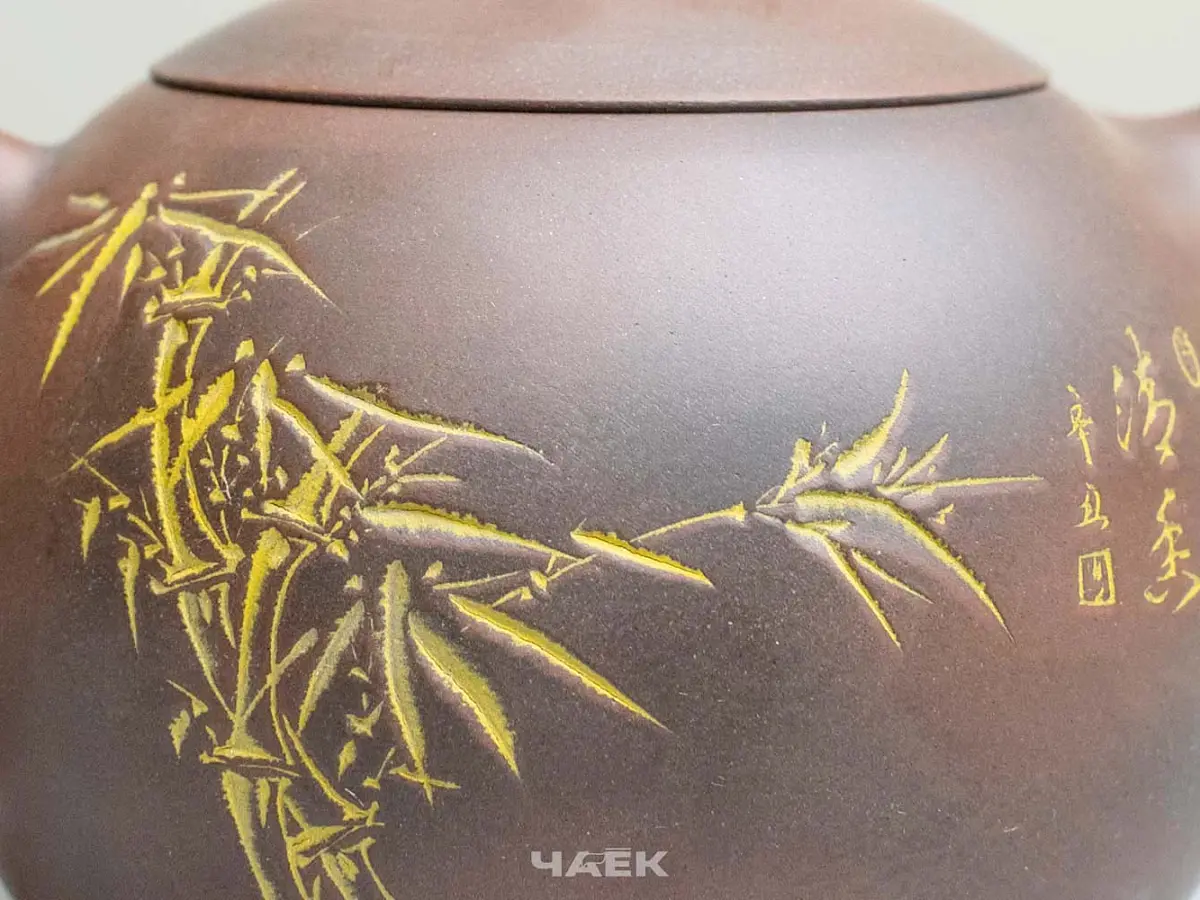 Чайник из Гуанси № 174, керамика Циньчжоу, 134 мл