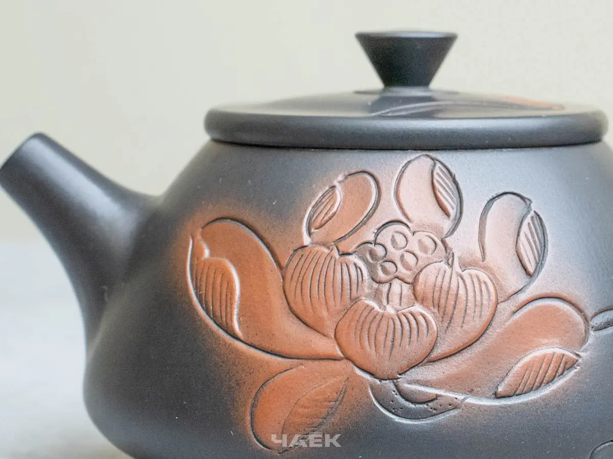 Чайник из Гуанси № 150, керамика Циньчжоу, 165 мл