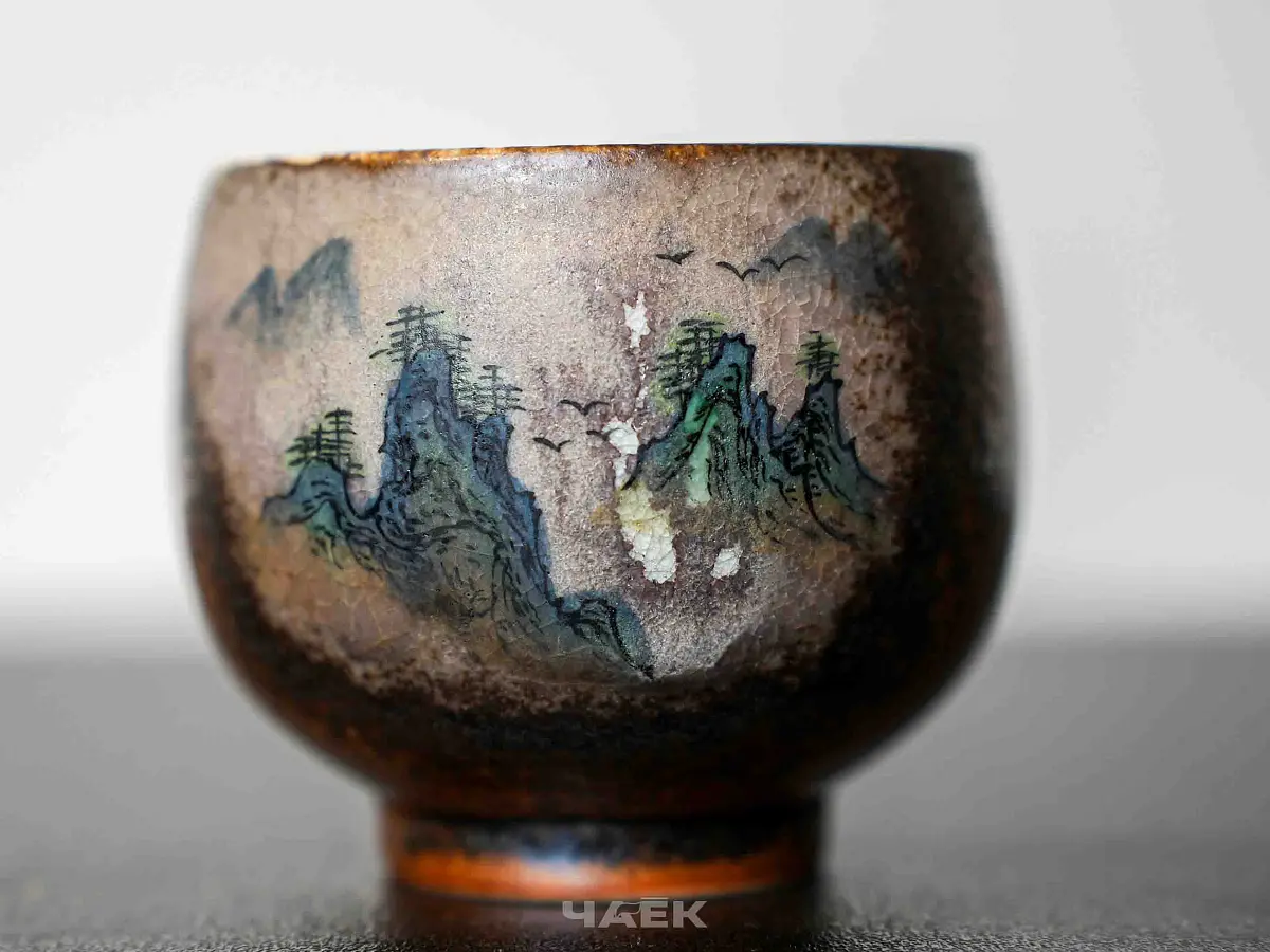 Пиала № 320, керамика Цзиндэчжэнь, 123 мл