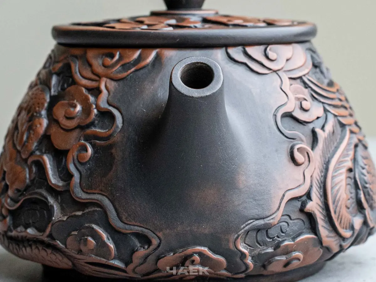 Чайник № 92 из керамики Цзяньшуй, 202 мл