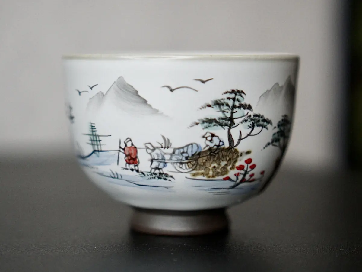 Пиала № 46, керамика Дэхуа, 90 мл