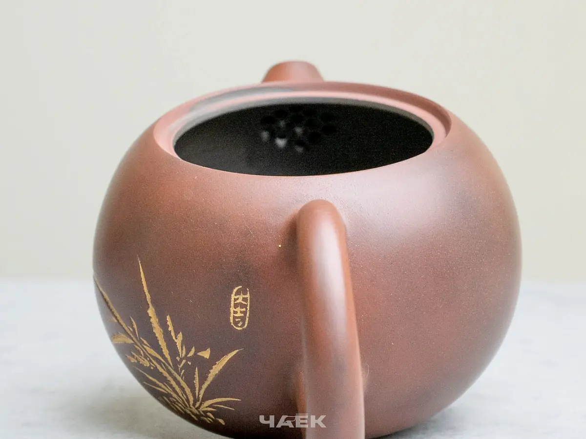Чайник из Гуанси № 198, керамика Циньчжоу, 152 мл