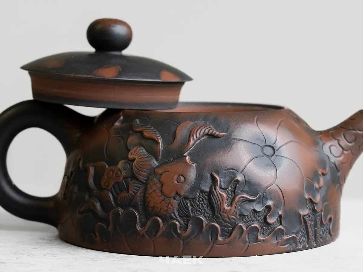 Чайник № 138 из керамики Цзяньшуй, 180 мл
