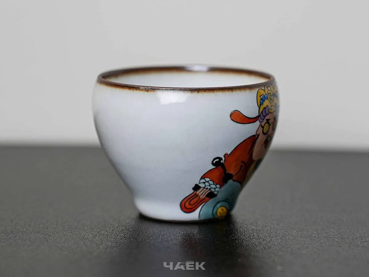 Пиала № 276, керамика Цзиндэчжэнь, 66 мл