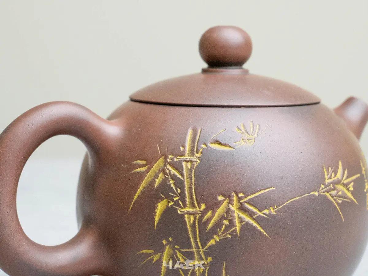 Чайник из Гуанси № 191, керамика Циньчжоу, 118 мл