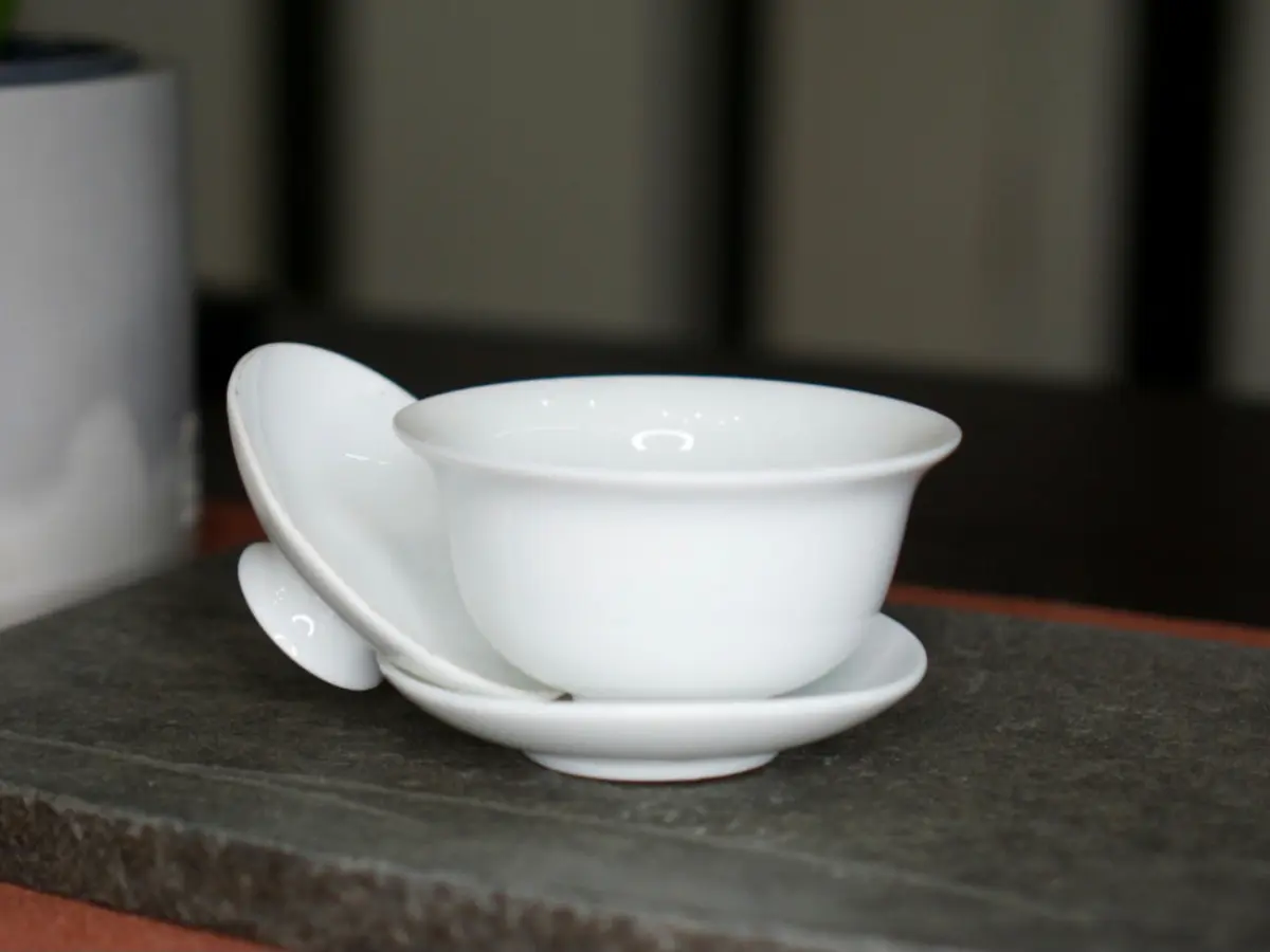 Гайвань № 25, «Белая», фарфор, 110 мл