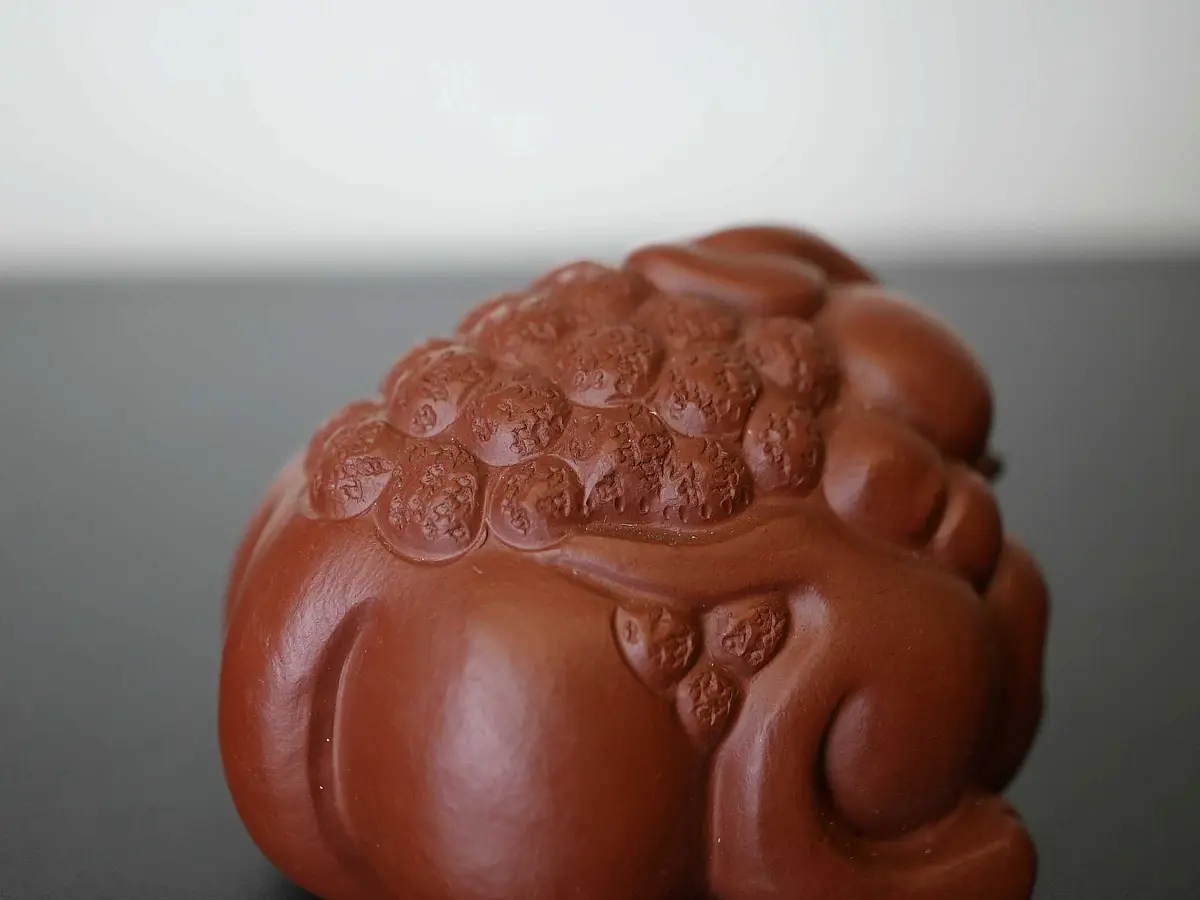 Чайная фигурка «Трёхлапая Жаба» № 97, исинская глина