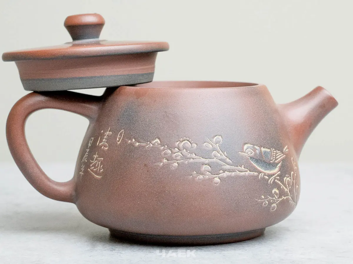 Чайник из Гуанси № 167, керамика Циньчжоу, 117 мл