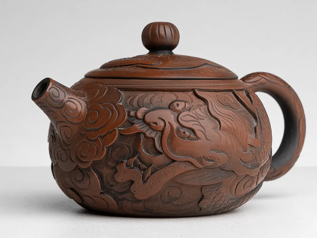 Чайник № 799 из керамики Цзяньшуй, 196 мл