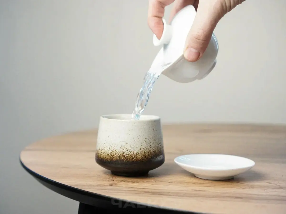 Набор чайной посуды «Белый аскет»