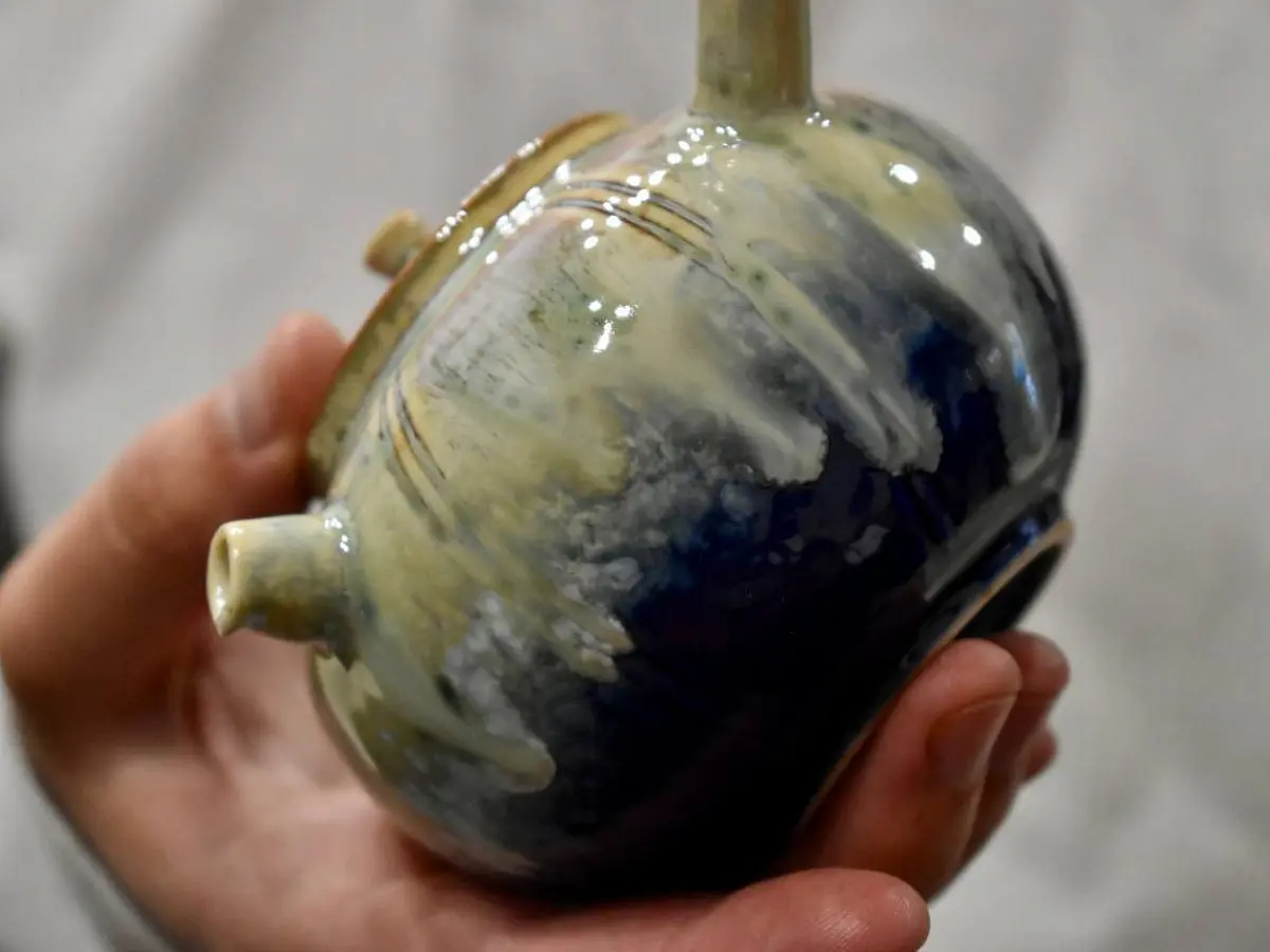 Чайник № 80, керамика Цзиндэчжэнь, 180 мл