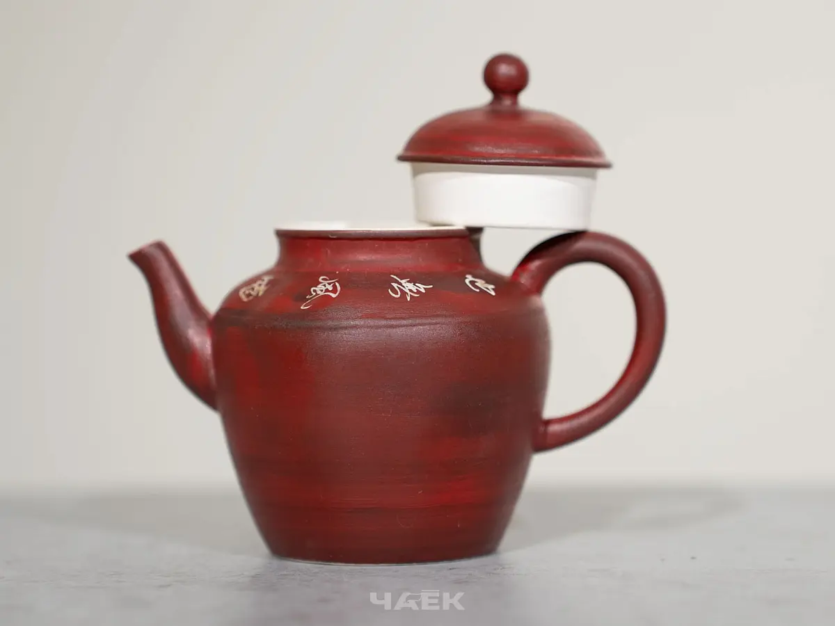 Чайник № 619, керамика Дэхуа, 100 мл