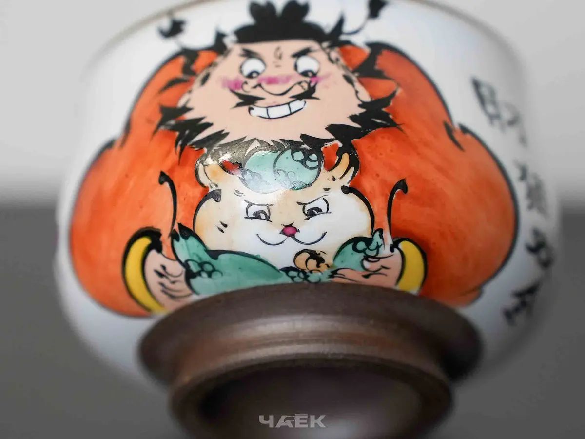 Пиала № 277, керамика Цзиндэчжэнь, 88 мл