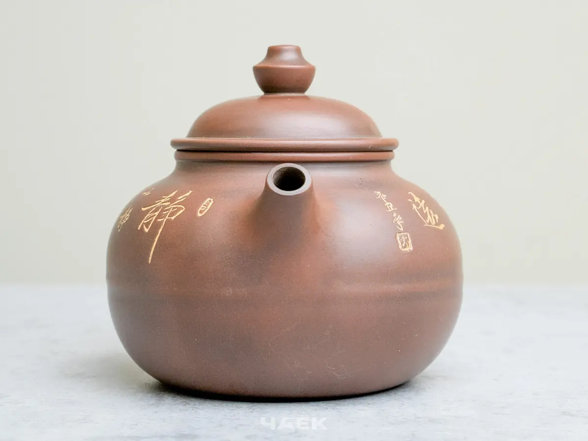 Чайник из Гуанси № 173, керамика Циньчжоу, 181 мл