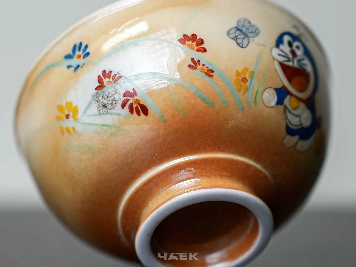 Пиала «Дораэмон» № 311, керамика Цзиндэчжэнь, 92 мл