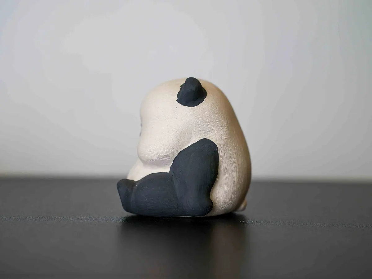 Чайная фигурка «Панда» № 46, исинская глина