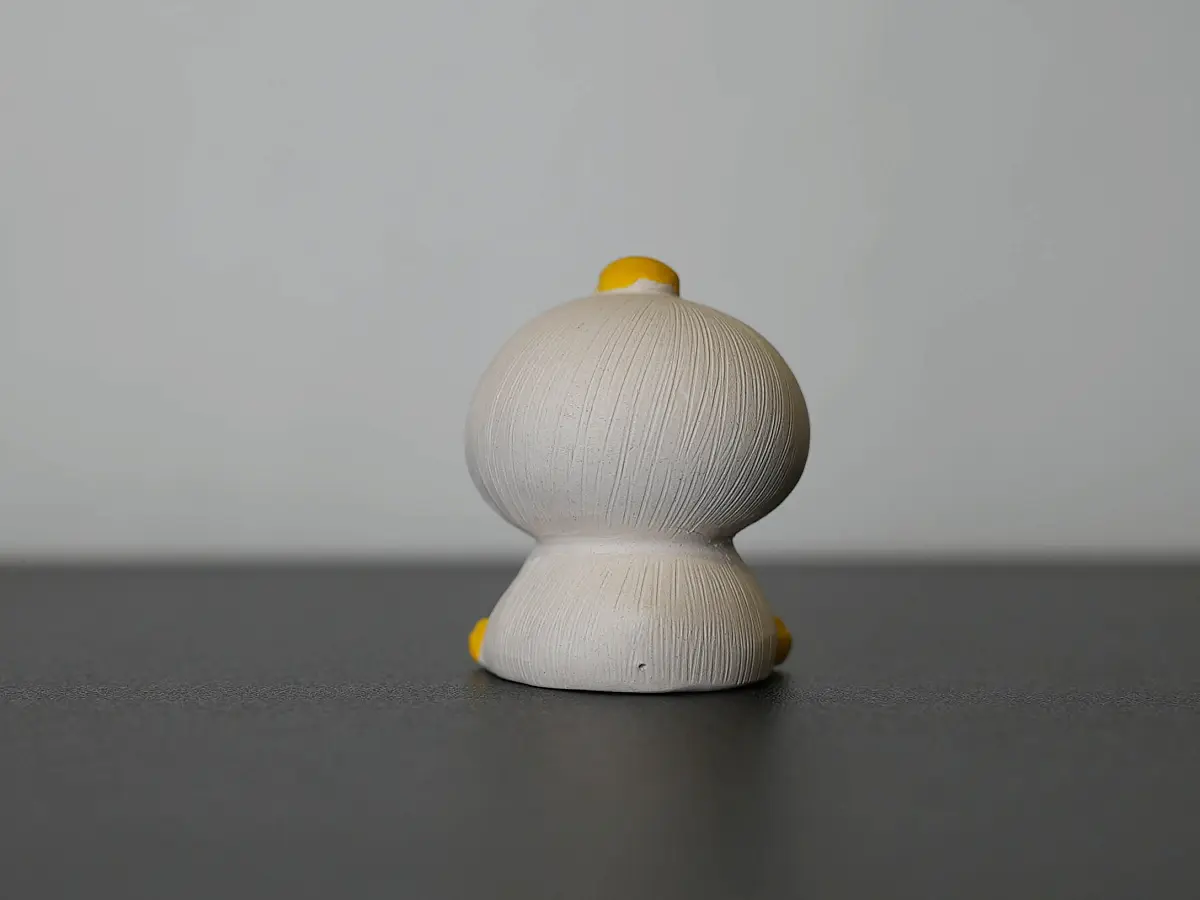 Чайная фигурка «Утёнок» № 58, исинская глина