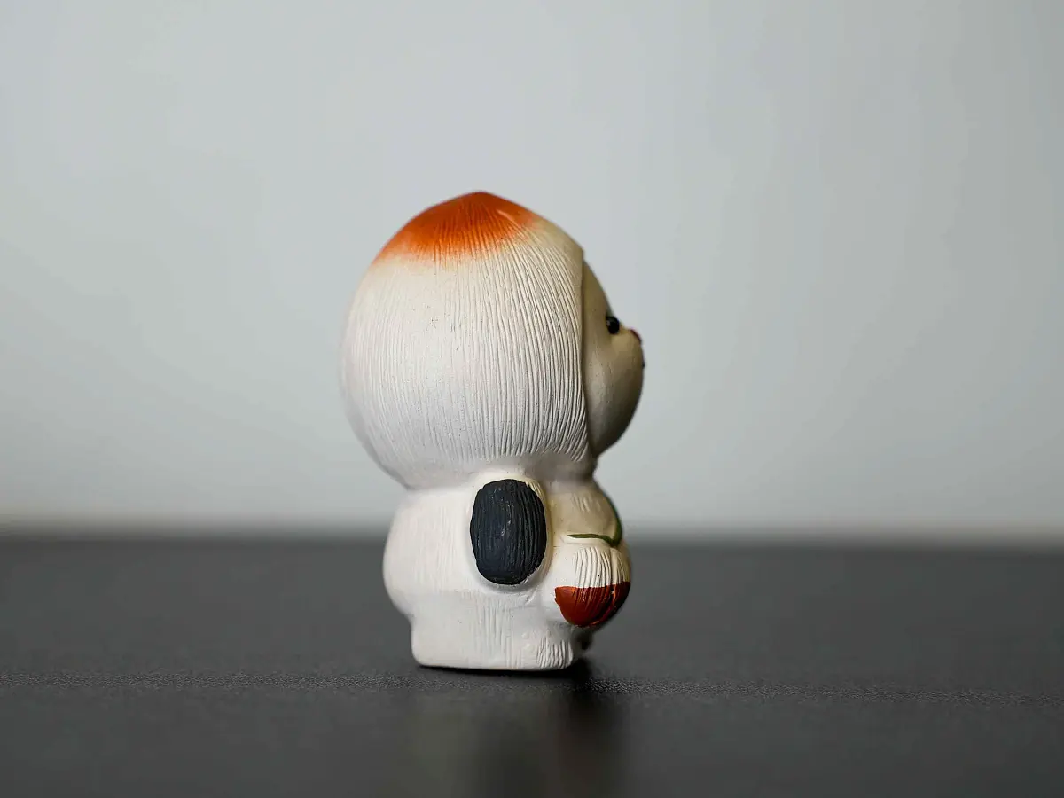 Чайная фигурка «Ореховый зверёк» № 63, исинская глина