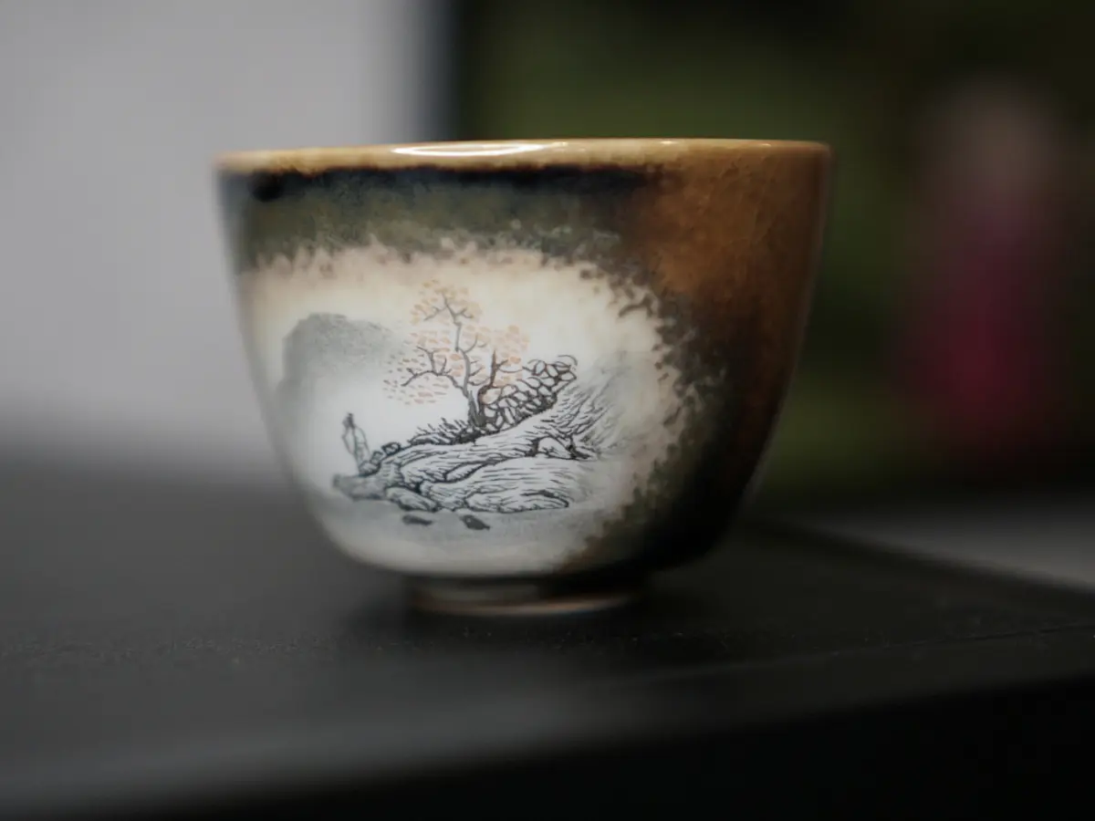 Пиала 181, керамика Цзиндэчжэнь, 73 мл