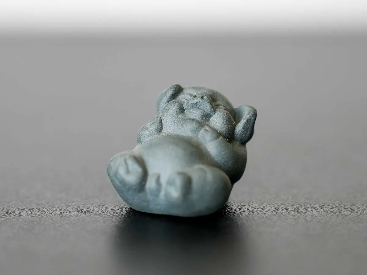 Чайная фигурка «Свинка» № 85, исинская глина