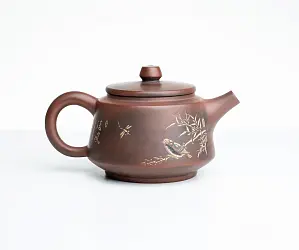 Чайник из Гуанси № 1036, керамика Циньчжоу, 200 мл
