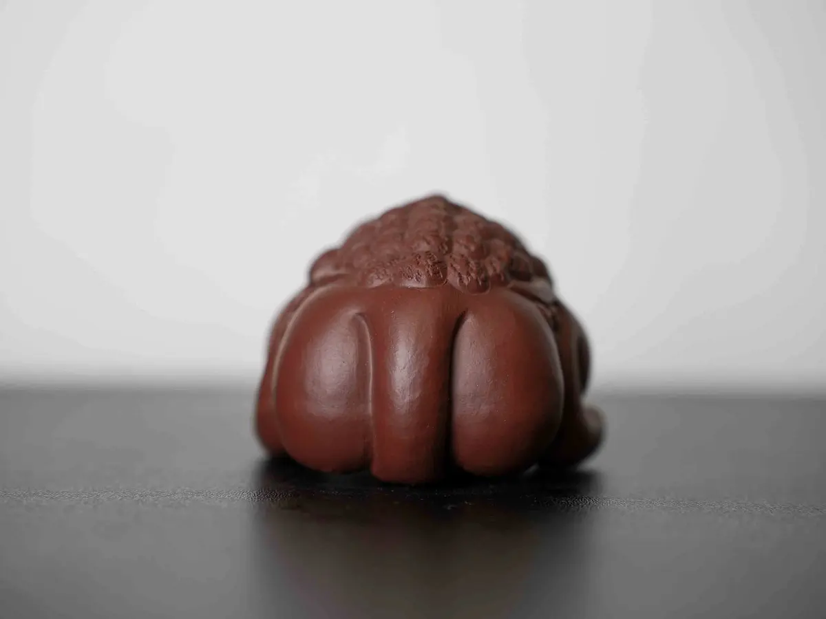 Чайная фигурка «Трёхлапая Жаба» № 97, исинская глина