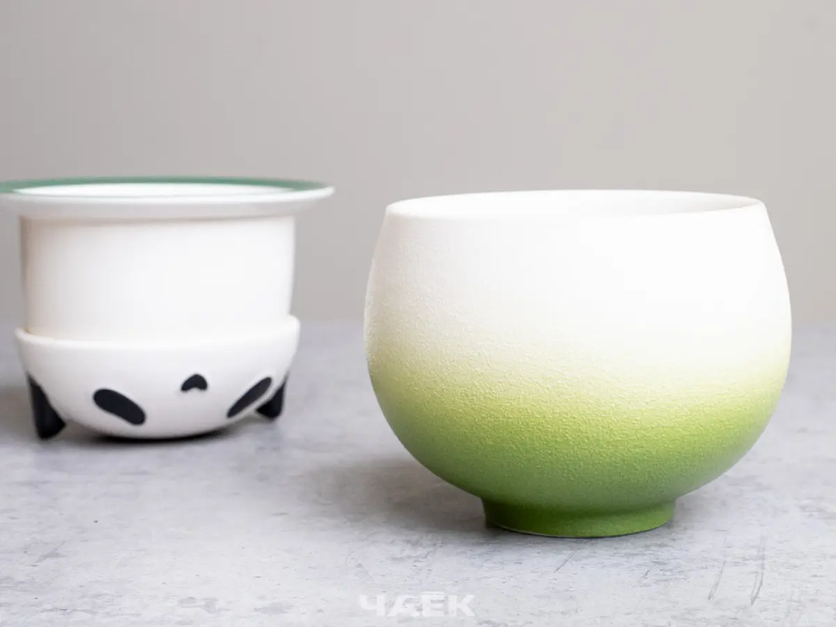 Походный чайный набор № 3 «Пандочка», зелёный