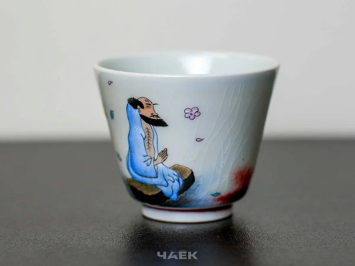 Пиала № 268, керамика Цзиндэчжэнь, 76 мл