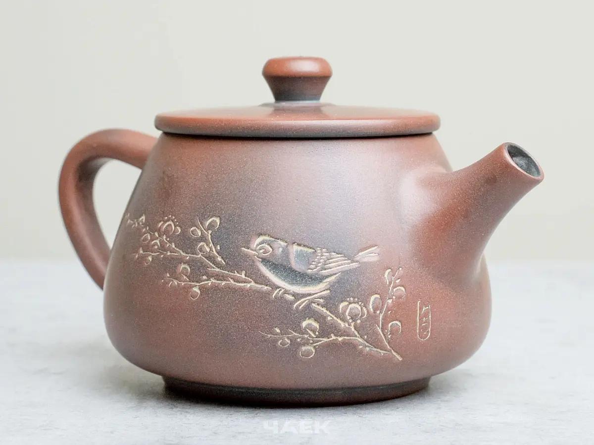 Чайник из Гуанси № 167, керамика Циньчжоу, 117 мл