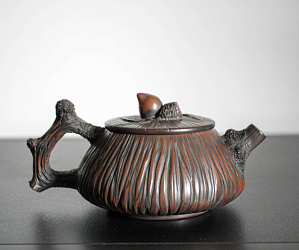 Чайник из керамики Цзяньшуй, 198 мл, №74