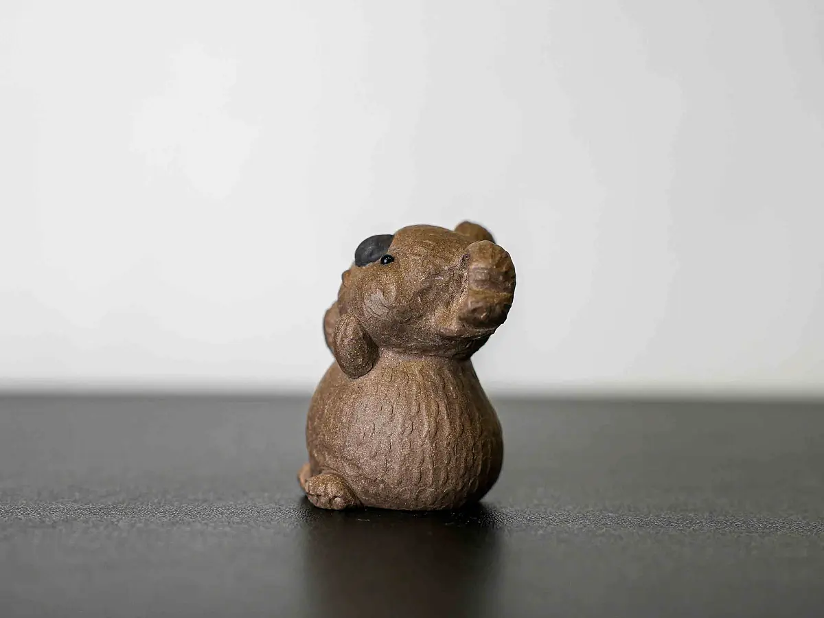 Чайная фигурка «Счастливая Коала» № 54, исинская глина